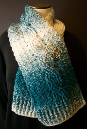 Cozy Cabled Scarf