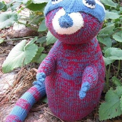Liberty Raccoon - knitting pattern
