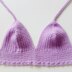 Purple Berry Bra Top