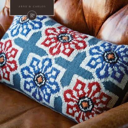 Truls Cushion in Rowan Softyak DK - Downloadable PDF