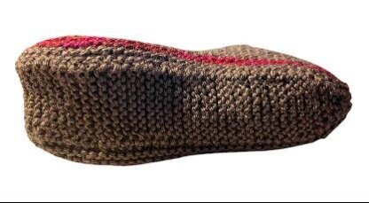 Cozy Home Slippers For Him Knitting Pattern