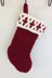 Small Mosaic Christmas Stocking