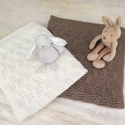 Mataranka Baby Blanket - knitting pattern