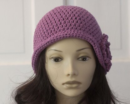 Cotton Flapper Cloche