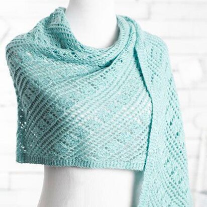 Gloria - Rectangle lace shawl