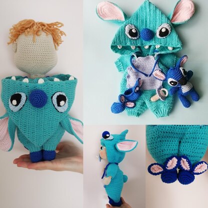Amigurumi doll crochet pattern, Amigurumi baby doll pattern Baby boy crochet 12,6 in, Lucas crochet boy (English, Deutsch, Français)