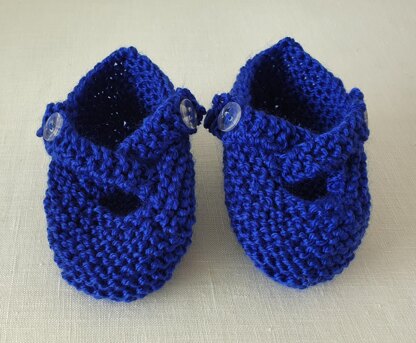 Nicola - Baby shoes with buttoned straps