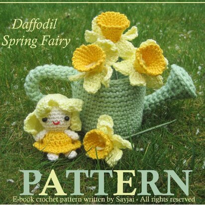 Daffodil Spring Fairy - Amigurumi crochet pattern