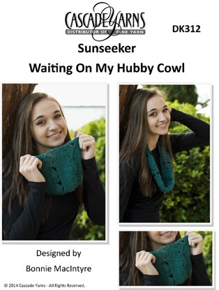 Waiting on My Hubby Cowl in Cascade Sunseeker - DK312