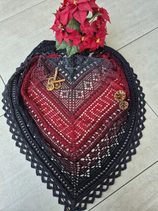 Triangular Scarf "Abia"