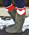 Boot Cuffs - (Graphed) - Heart