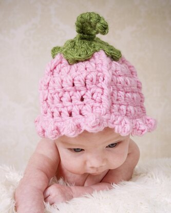 Flower Baby Hat