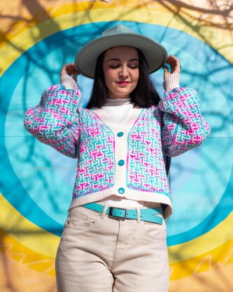 Ones and Zeroes Cardigan