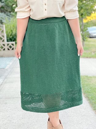 Peek-A-Boo Maxi Skirt