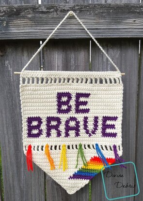 Be Brave Wall Hanging