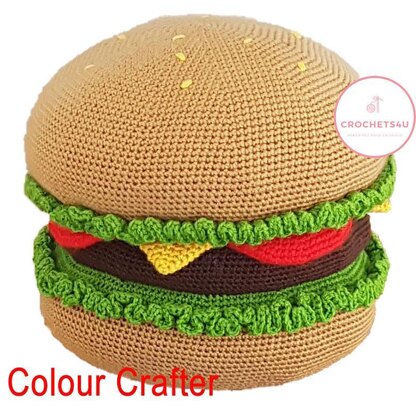 Hamburger pillow