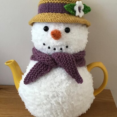 Mrs Snowlady tea cosy