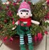 Christmas elf toy knitting pattern 19083