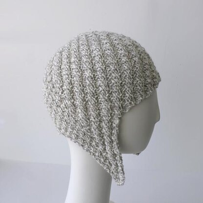 Herringbone Rib Aviator Hat