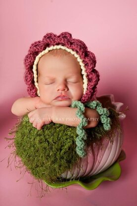 Flower Baby Bonnet