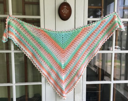 Easy Spring Fling Shawl