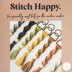 Stitch Happy Ecru Keyring Macrame Kit