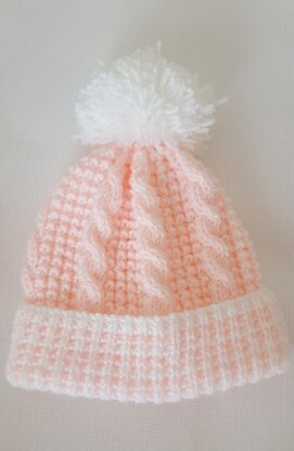 Ariane Cabled Beanie Hat