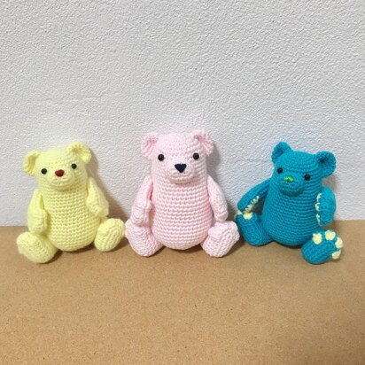 Palmy bear amigurumi | あみぐるみ クマ