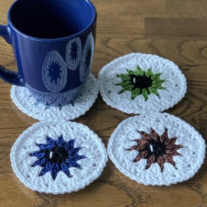 Co-Stares, the Seeing Eye Coasters  (Halloween decor)