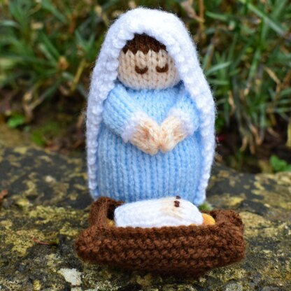 Nativity  Dolls Knitting Pattern - Toy Knitting Pattern