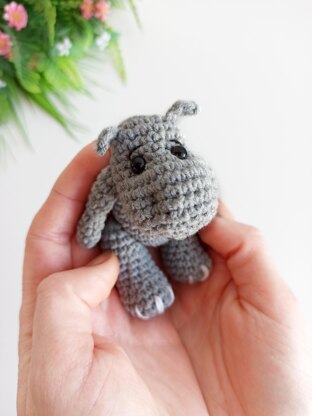 Crochet hippo pattern