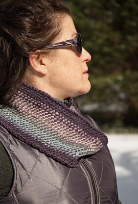 Scrappy Split Stitch Cowl