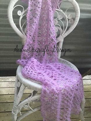 Filigree Flowers Shawl