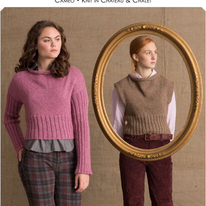 Cameo Vest in Classic Elite Yarns Chalet - Downloadable PDF