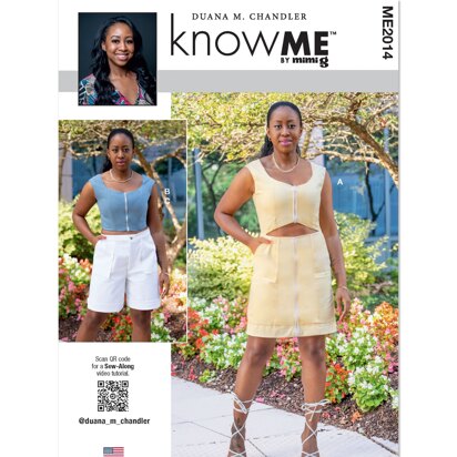 Know Me Misses' Dress, Tops and Shorts by Duana M. МЕ2014 - Sewing Pattern