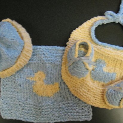 Bottle, Bath & Bed - knitting pattern