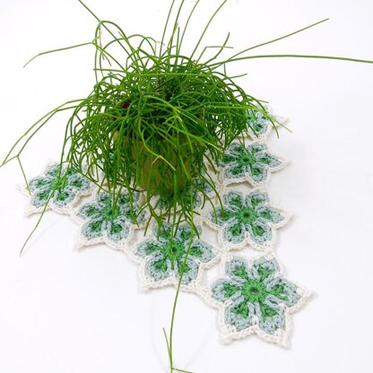 Sumana JAYG Motif for Coasters, Shawls, Blankets