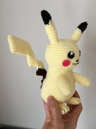 Crocheted Pikachu