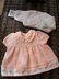 Peach Blossom Baby Dress set