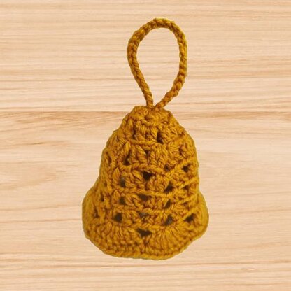 A crochet bell