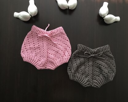 Melody Granny Romper Diaper Cover N 676