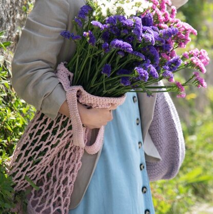 Almeria Market Bag in Hoooked Eco Barbante - Downloadable PDF