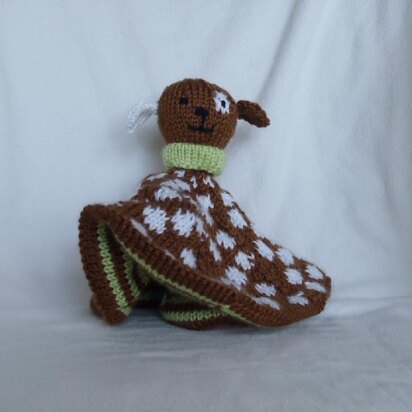 Puppy Blanket - knitting pattern