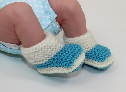 Just For Preemies - Fur Top Booties