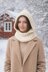 Pixie Hooded cowl neckwarmer