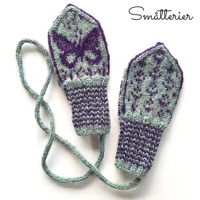 Butterfly Baby Mittens
