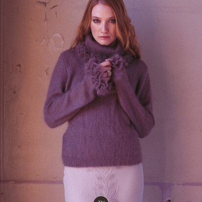 Elfin Sweater & Cardigan in Rowan Kidsilk Haze & Felted Tweed DK - Downloadable PDF