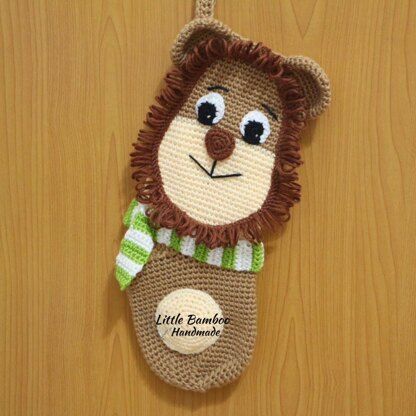 Lion Christmas Stocking