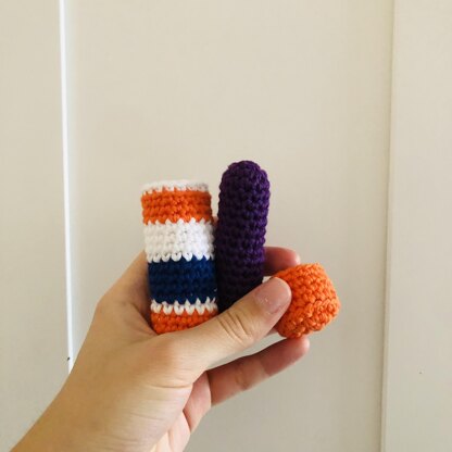 Glue Bottle & Glue Stick Crochet Pattern