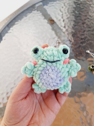 Crochet on sale bag charm